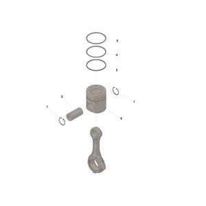 KIT DE PISTON Cummins 2881748-00