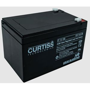 BATERIA CURTISS CICLO PROFUNDO 12V/15AMP (+ -)