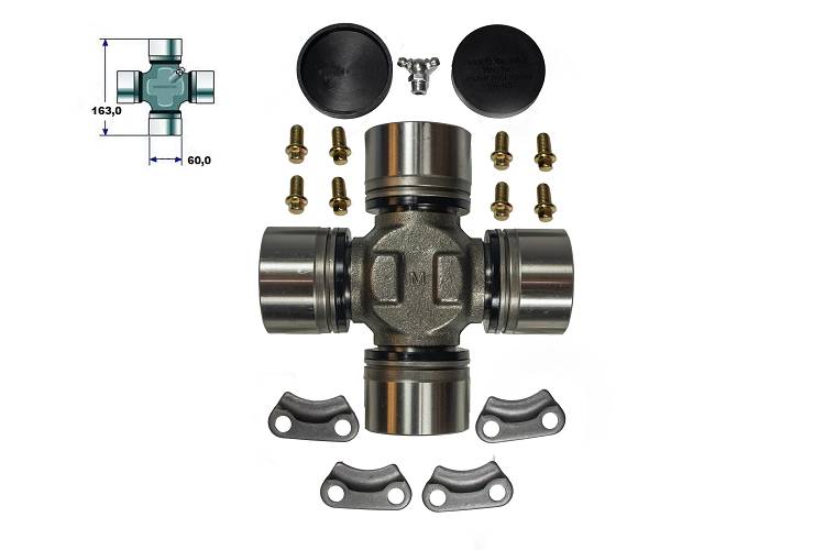Cruceta Cardán Spl 250-1X Dado 60Mm 801037 - Cummins