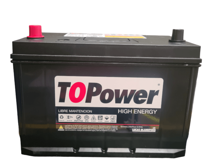Batería Topower 90 Amp / 735 Cca - Cummins