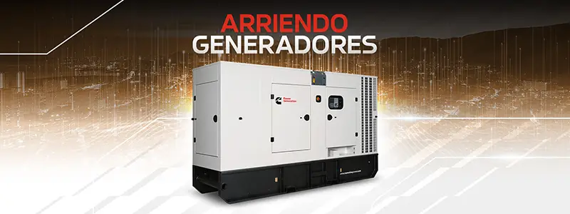 ARRIENDO DE GENERADORES