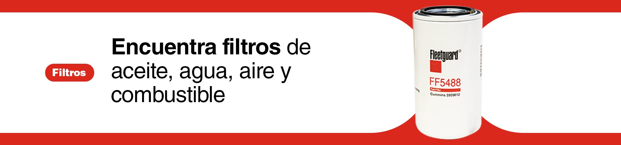 Filtros - Cummins-Fleetguard - Tienda Cummins Chile